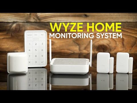 Wyze Home Monitoring Home Security System Sense v2 Core Kit with Hub ...