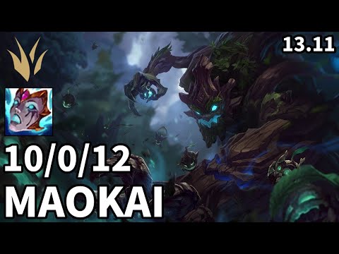Maokai Jungle vs Master Yi - EUW Master | Patch 13.11