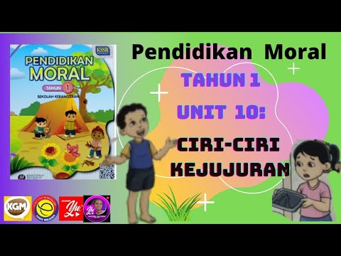 PENDIDIKAN MORAL TAHUN 1 Unit 10- CIRI_CIRI KEJUJURAN
