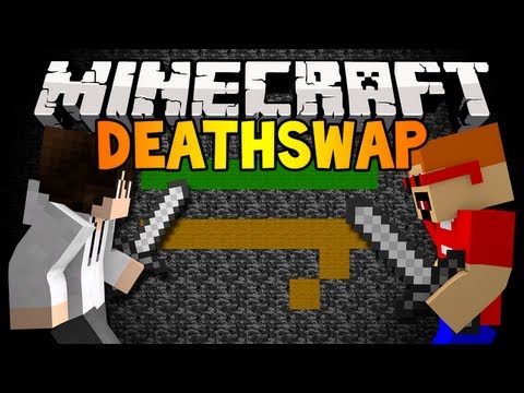 Minecraft Mini-Game: DeathSwap w/ Minecraft4Meh - Diamonds!