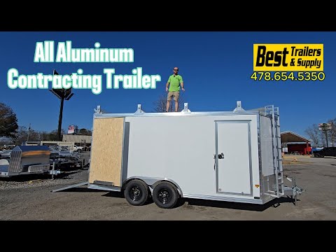 2025 8.50X16 EZ Hauler 8.5'x16' Enclosed Trailer Barn Doors And