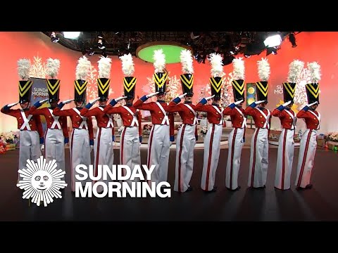 The Rockettes perform "Parade of the Wooden Soldiers"