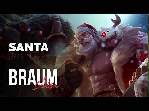 Santa Braum - OP.GG Skin Review - League of Legends