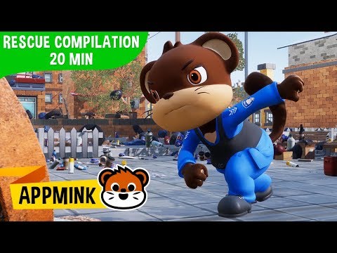 appMink Rescue | Police Cars Police Helicopters Kid video Toddler Show compilation