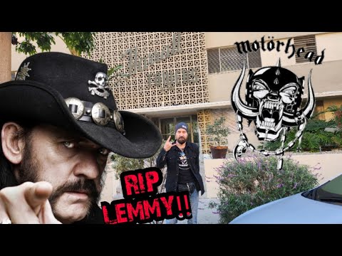 Exploring Lemmy Kilmister's Legendary Hollywood Apartment & Tragic Legacy