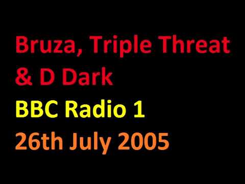 Bruza, Triple Threat & D Dark on BBC Radio 1 (2005)