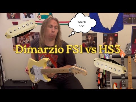 Dimarzio FS1 vs HS3 shootout