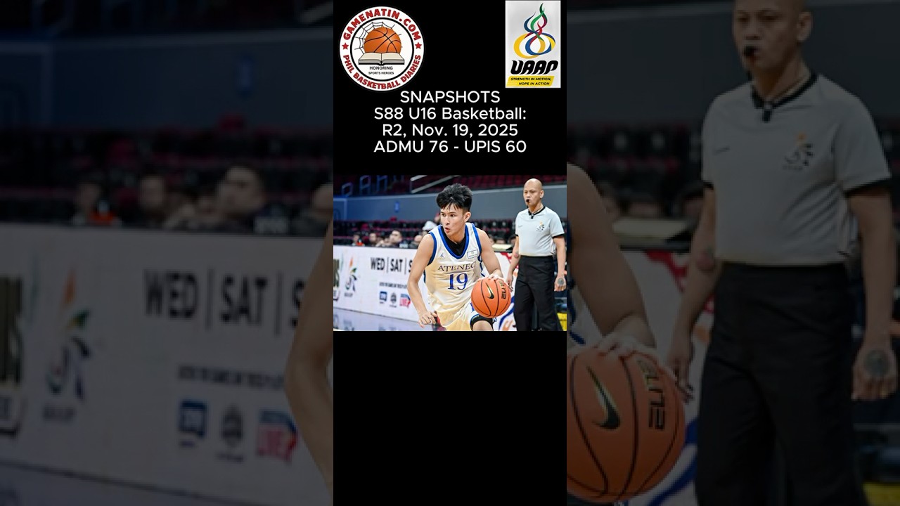 Snapshots: U16 Basketball - Ateneo 76 - UP 60