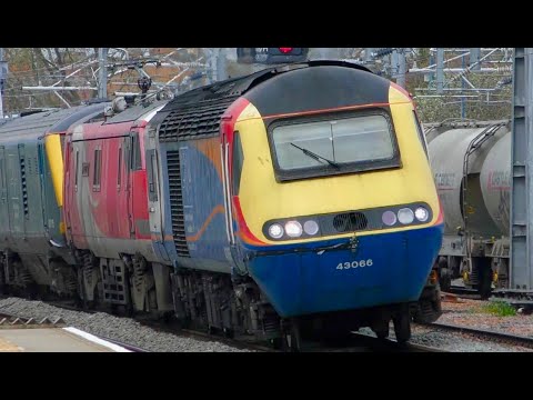 43066 , 91128 , 82115 , 91122 & 43054 At Bedford On The DATS Test Train - Tuesday 27th April 2021