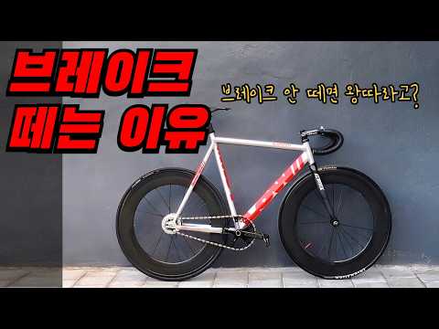 요즘 애들이 픽시 자전거 브레이크 떼고 타는 진짜 이유ㄷㄷ;