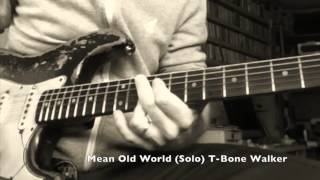 Mean Old World (Solo) - T Bone Walker