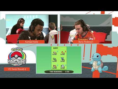 2016 Pokémon World Championships VGC Day 1   Kamaal Harris vs Barry Anderson   Swiss R4