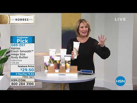 Korres ElastiSmooth Mega Size Grecian Gardenia Body Butt...