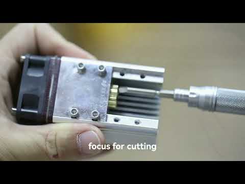 NEJE A40640 Laser Module Focus Guide with NEJE 3 Max Laser Engraver and Cutter