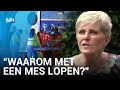 Saskia's man werd voor haar ogen doodgestoken