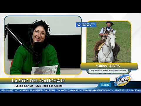 Charlamos con Hector El Chino Alves Org. Jineteada Rincón de Nogoyá Entre Ríos| La Voz del Gauchaje