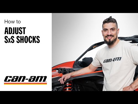 How to adjust the shocks on your SxS vehicle | Can-Am