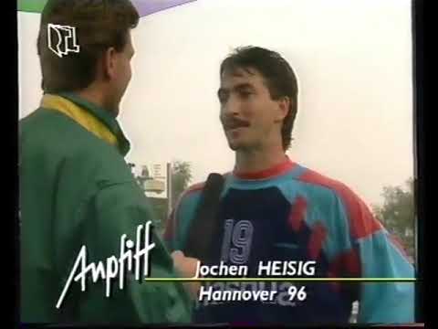 1990/1991 2. BL 04. Spieltag Rot Weiss Essen - Hannover 96