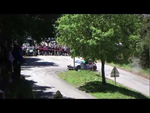 Tour de Corse IRC 2012 ES1  Passage épingle de Coti