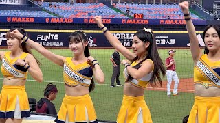 【Passion Sisters】#白白#少鹽#盈瑩#君白#揮棒落空三振他#台湾チアリーディングチーム #中華職棒#CPBL#洲際#20240709