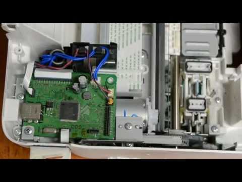 Как разобрать Canon MG2440, MG2540 или ошибка 6000
