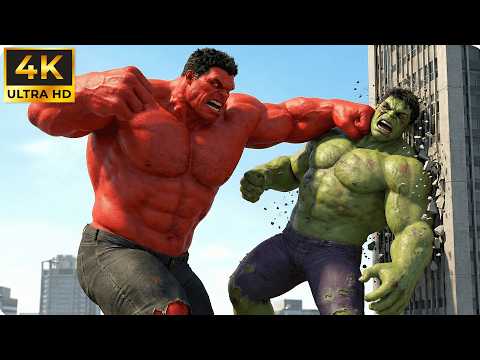 Hulk vs Red Hulk Full Battle | Episode 7 – Epic Superhero Fight