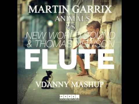 Martin garrix vs New World Sound & Thomas Newson - Animal vs Flute (VDanny Mashup)