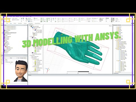 3D-modeling & Antenna Design using Ansys Electronics Desktop PART -1| Tutorials. #ansys #3dmodeling