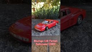 Kovový Model Bburago 1:18 - Ferrari Testarossa (1984)