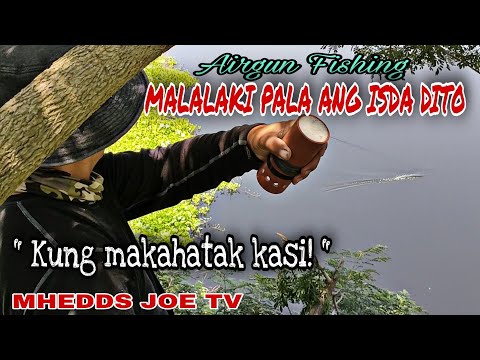 AIRGUN FISHING/MALALAKI TALAGA PALA ANG ISDA DITO/MHEDDS JOE TV/ VLOG# 130