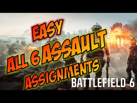 (PATCHED 11/14/2025) Battlefield 6 - EASY unlock all 6 ASSAULT Class Assignments