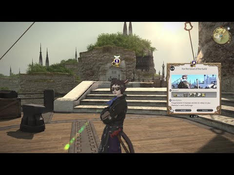 FFXIV Armorer Class Quest: For the Good of the Guild