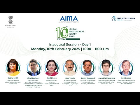 Day 1 Inaugural Session
