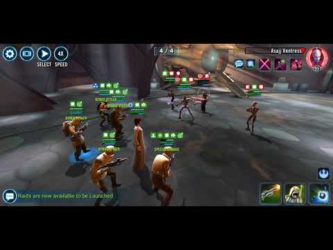 LSgeo Phase 1 mid (just p4) MM SRP Bistan Pao and Rebel Scout.  Dooku boss