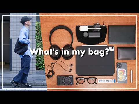 [What's in my bag] Introducing a fashion YouTuber's bag / What's in my bag