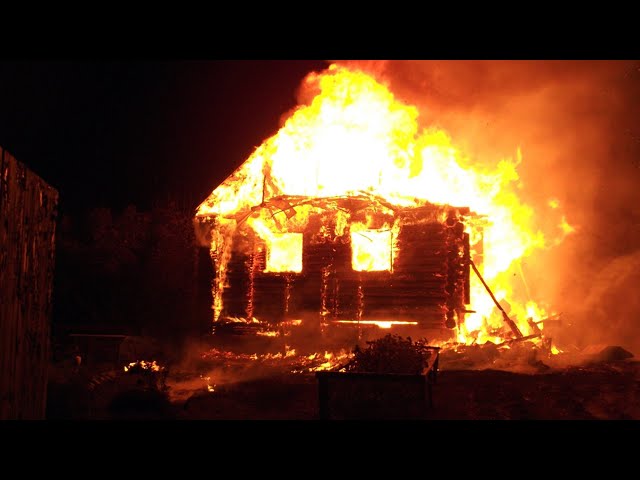 Магазин сгорел в садоводстве