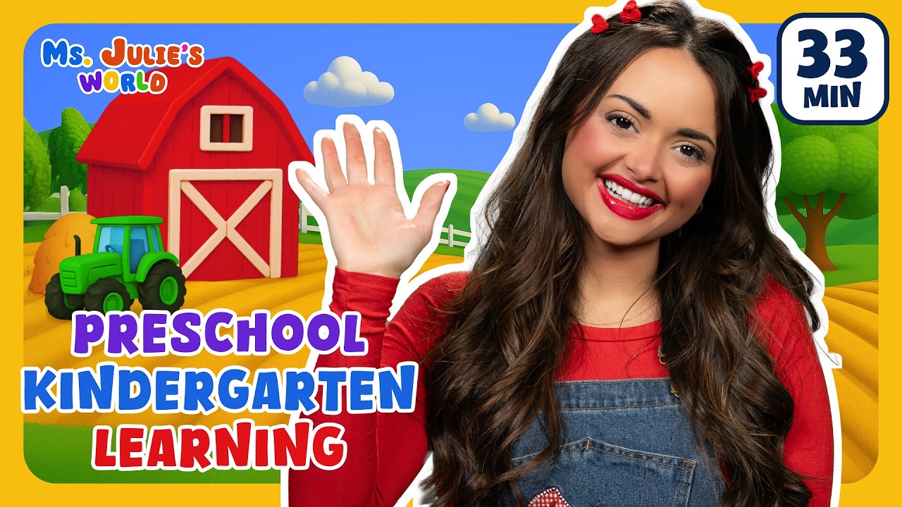 Farm Adventures with Ms. Julie! | Ms. Julie’s World | Children’s Learning Show