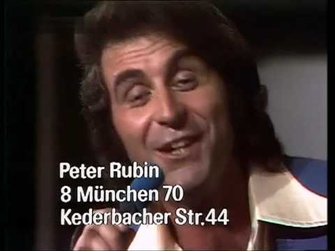 Peter Rubin - Du passt in keinen Anzug rein 1975