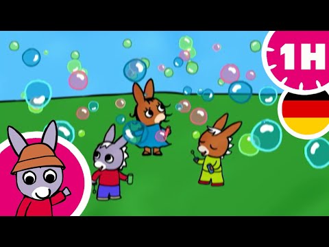 😄 Sie blasen alle zusammen Blasen! 😄 - Cartoon für Baby