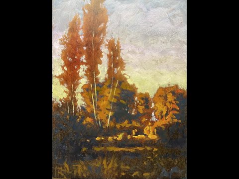 Class four, part 2 - PAINTING BEAUTIFUL TONALIST LANDSCAPES