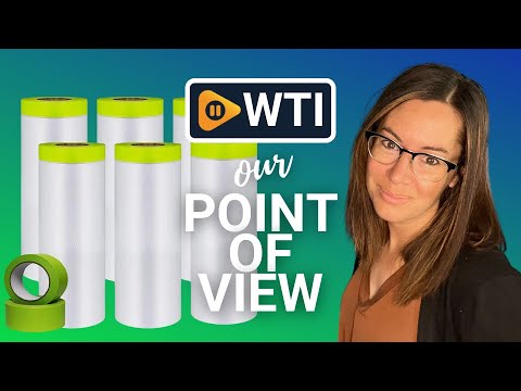 Painters Plastic with Tape - WTI product video review