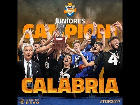 #tdr2017 Finale: Emilia Romagna vs. Calabria 3-7 (1/13)