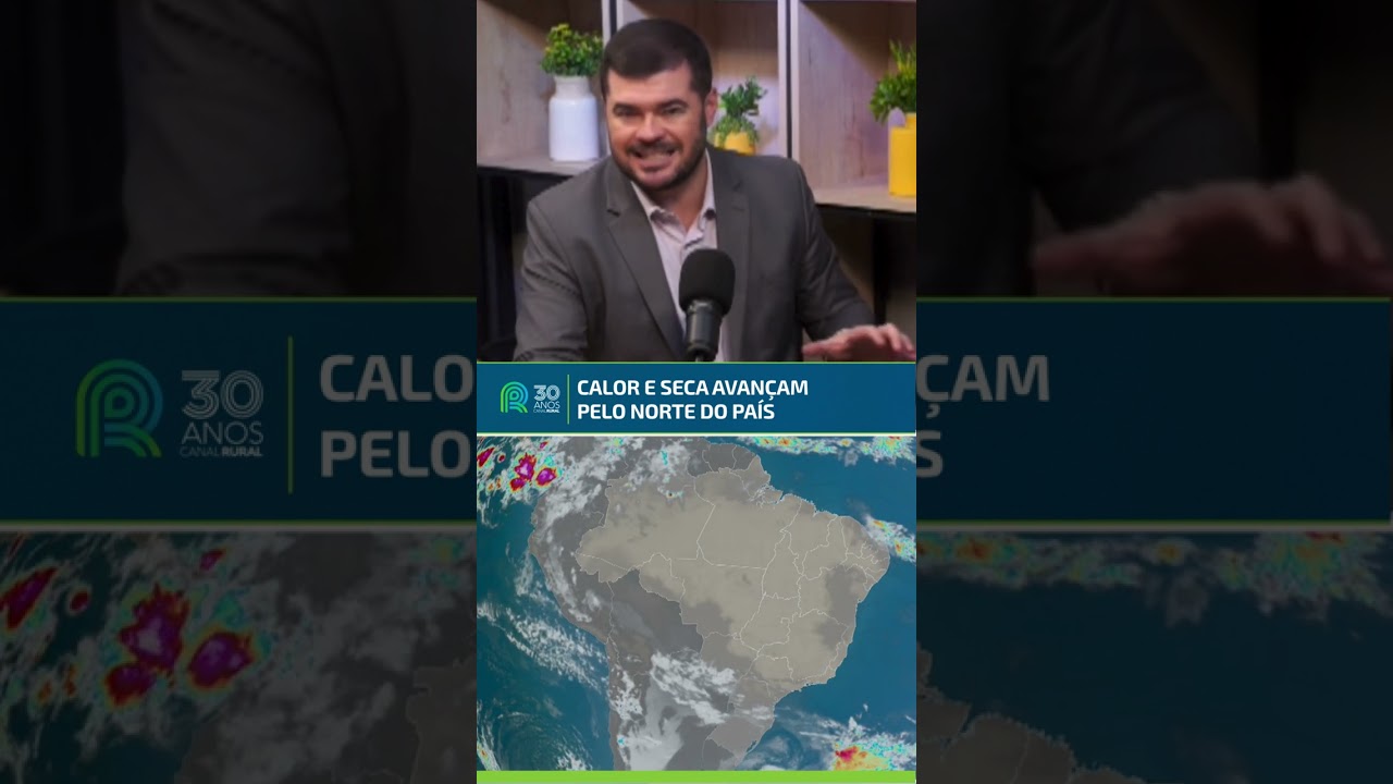 Calor e seca avançam pelo Norte do país | Previsão do tempo
