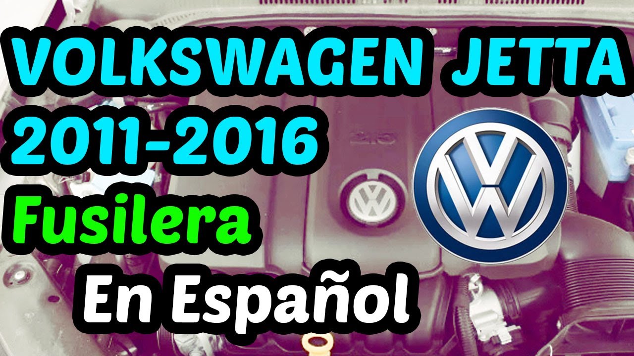 DIAGRAMA de FUSIBLES VOLKSWAGEN JETTA 2011 - 2016 [ En Español ]