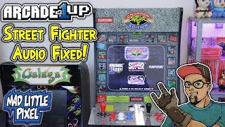 Arcade1Up Street Fighter Audio Issue Fixed! Easy To Do!
