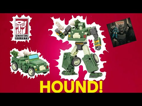 Transformers Generations Selects Hound - GotBot True Review NUMBER 1295