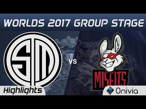 TSM vs MSF Highlights World Championship 2017 Group Stage Team Solo Mid vs Misfits by Onivia