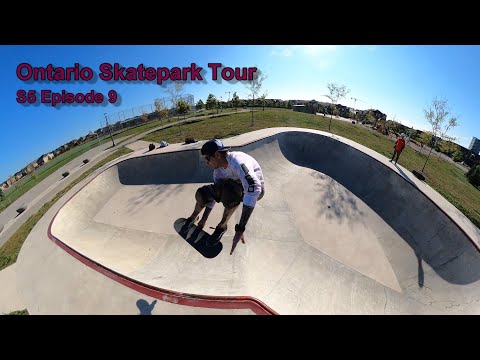 Ontario Skatepark Tour S5 Episode 9 - Mississauga & Oakville Skateparks