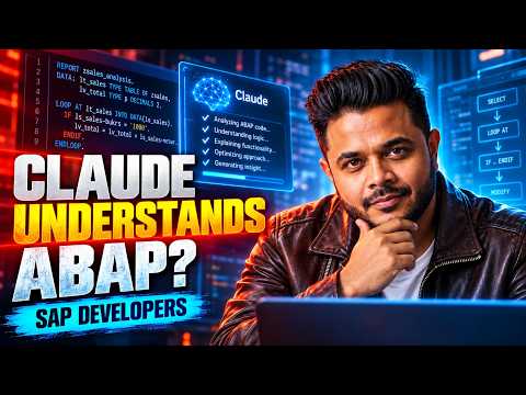AI for SAP Consultants with Claude MCP Live Session ZaranTech