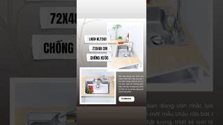 CHẬU RỬA BÁT 1 HỐ NOBINOX LIKEN NL724D video 3